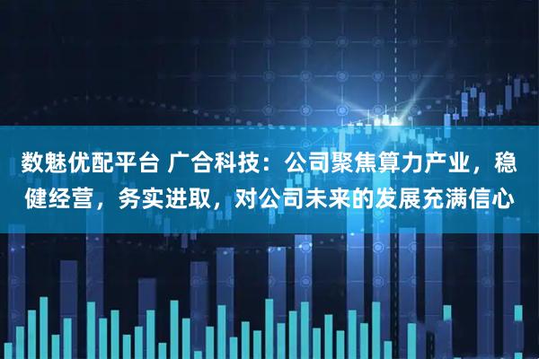 数魅优配平台 广合科技：公司聚焦算力产业，稳健经营，务实进取，对公司未来的发展充满信心